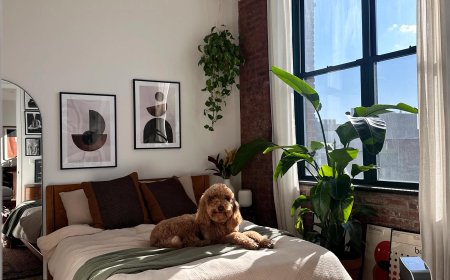 A Blank Brooklyn Apartment Turned into a Cozy, Art-Layered Home — Without a Reno
