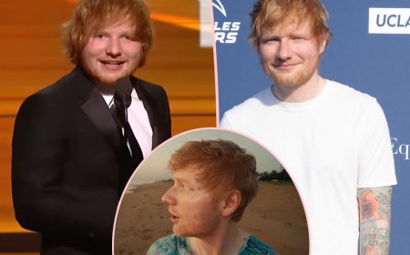 Ed Sheeran Is SHREDDED Showing Off Six-Pack After Dropping Over 30 Lbs! LOOK!