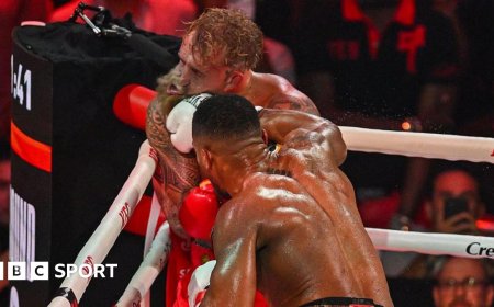 Joshua stops Paul in sixth round of Miami mismatch