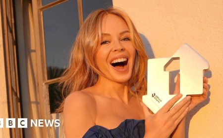 Kylie is Christmas number one - she'll do a jigsaw to celebrate