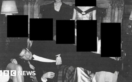 Photo of Andrew lying on laps at Sandringham in new Epstein files