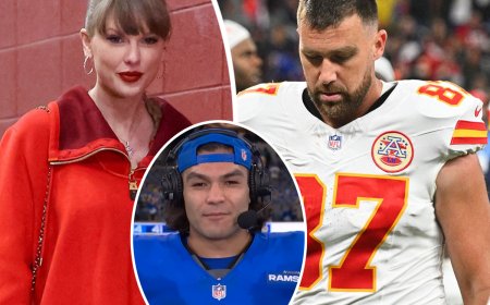 NFL Star Blames Taylor Swift ‘Curse’ For Kansas City Chiefs Missing The Playoffs For First Time In Over A Decade! WTF!