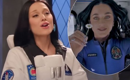 Ariana Grande Mocks Katy Perry’s Space Flight During SNL Impression!
