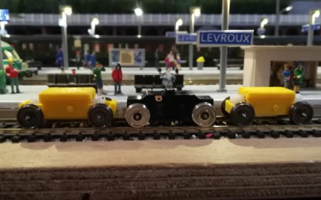 An HO Model Power Bogie For Not A Lot