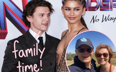 Zendaya & Tom Holland Enjoy Holiday Night Out With His Family! Check Out The Adorable Photo!