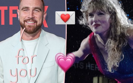 Travis Kelce Sent Taylor Swift THE Most Romantic Love Letter -- Read What It Said!