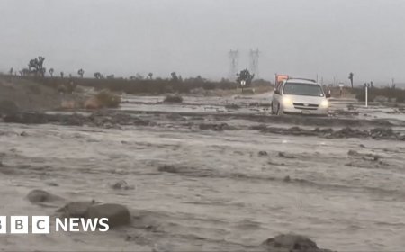 Watch: Mudslides, flooding and debris - storms batter southern California