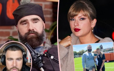 Jason Kelce Gets SUPER REAL About The Fame That Comes With Taylor Swift -- And Why It's Getting 'Harder' For His Whole Family!