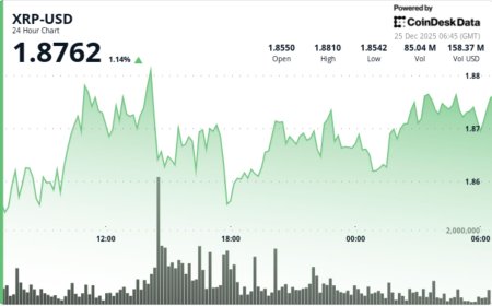 XRP ETF net assets cross $1.25 billion milestone, but price-action muted