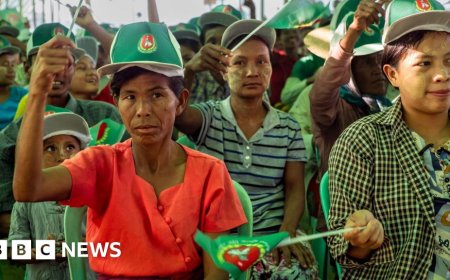 'We will vote but not with our hearts': Inside the election staged by Myanmar's military rulers