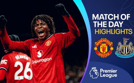 Stunning Dorgu volley gives Man Utd win over Newcastle