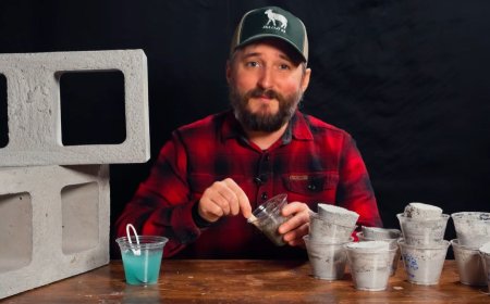 Create Aerated Concrete Using Xanthan Gum and Dishwashing Liquid