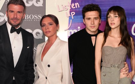 Brooklyn Beckham & Nicola Peltz Snub His Family In Christmas Pics With Her Parents -- And Victoria Seemingly Claps Back With Pointed Message!