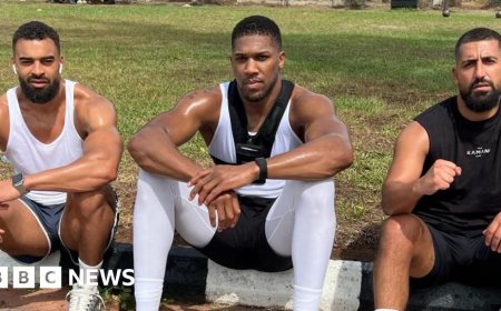 Anthony Joshua injured in Nigeria car crash that killed two team members