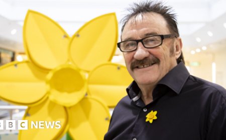 To you, to MBE: Paul Chuckle honoured