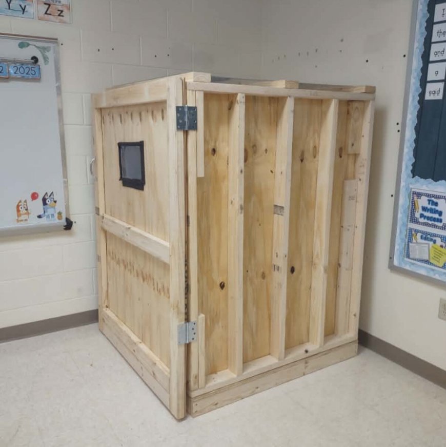 A ‘Timeout Box’ in an Elementary School Draws Outrage: ‘This is Not OK’