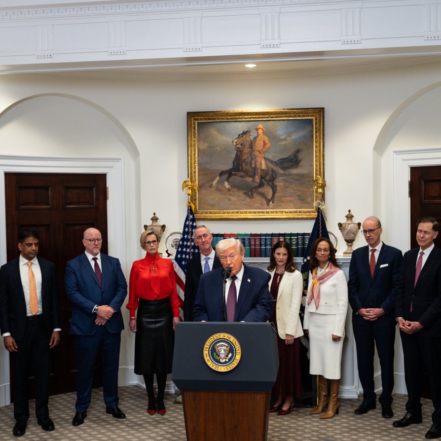 Trump Announces Pricing Deals With Nine Drugmakers