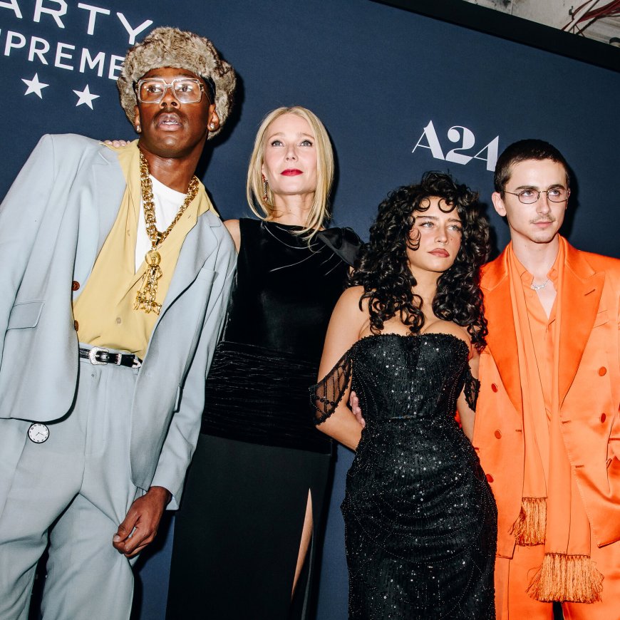 Timothée Chalamet, Gwyneth Paltrow and Zohran Mamdani Toast ‘Marty Supreme’