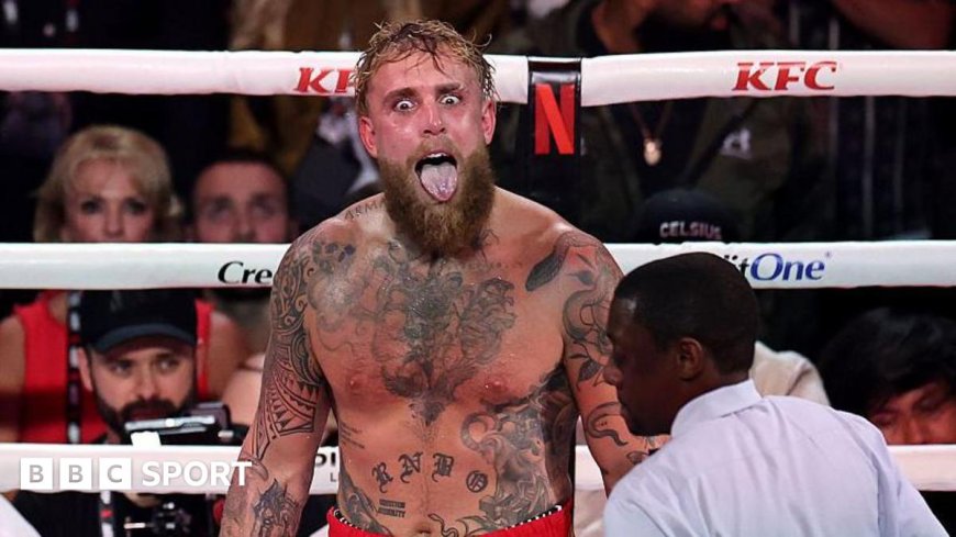 Jake Paul goes to hospital with suspected broken jaw after Anthony Joshua defeat