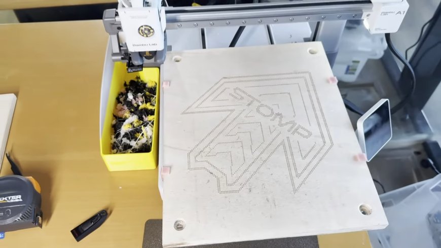 Cheap 3D Printer Becomes CNC Wood Engraver