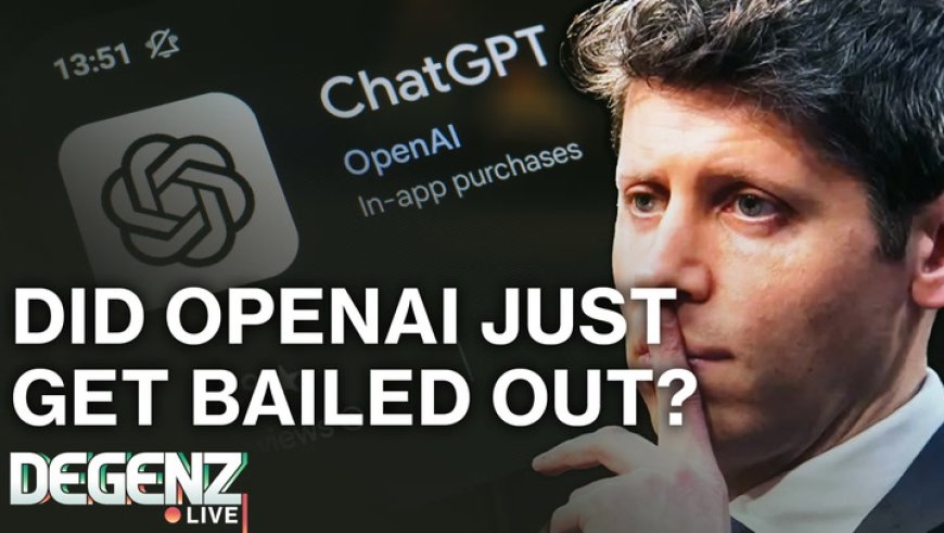 OpenAI bailed out? Trump Media stock up 40%! Wallet Connect Interview