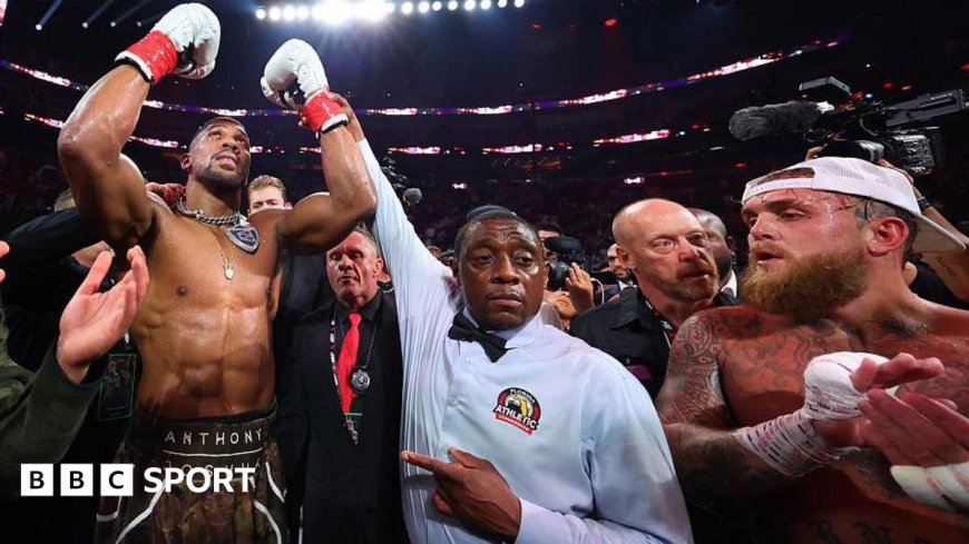 Anthony Joshua got a huge payday, but his victory over Jake Paul was slow and joyless