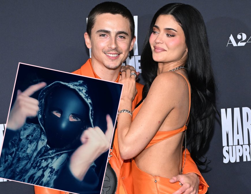 Timothée Chalamet Squashes Alter Ego Rumor As He Appears On EsDeeKid Song -- Which Features Kylie Jenner Shout Out!