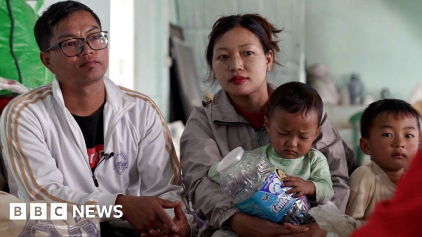 In rebel-held Myanmar, civilians face devastating air strikes and a sham election