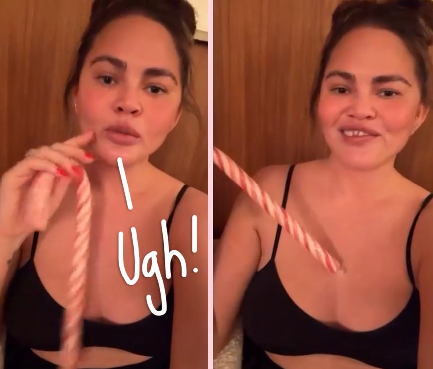 Chrissy Teigen Is Toothless Now -- LOOK!