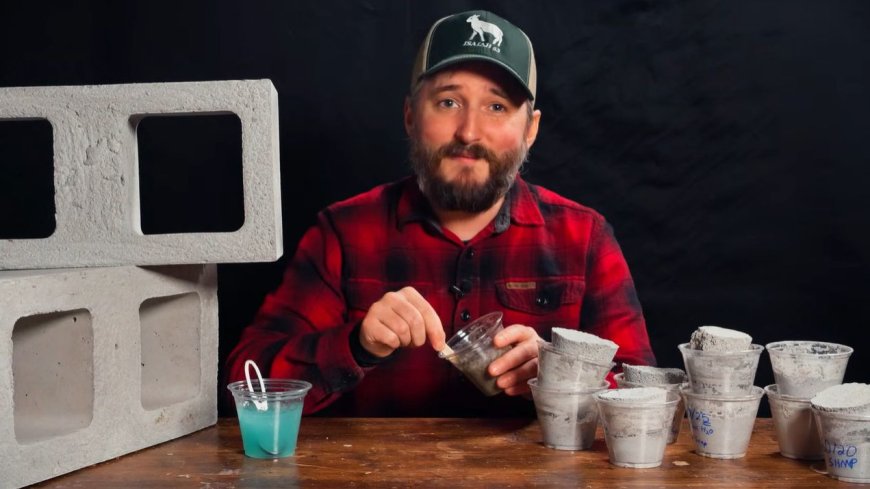 Create Aerated Concrete Using Xanthan Gum and Dishwashing Liquid