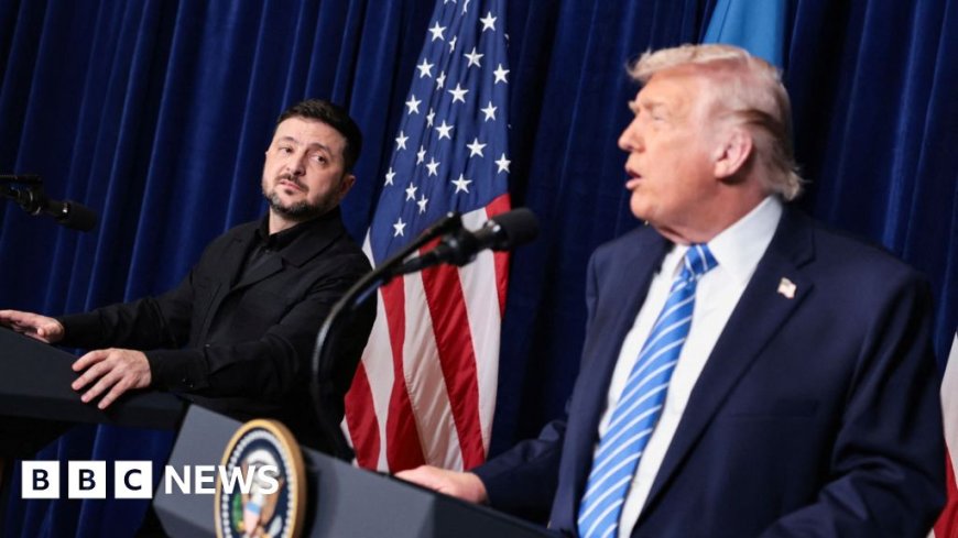 Trump says progress made in Ukraine talks but 'thorny issues' remain