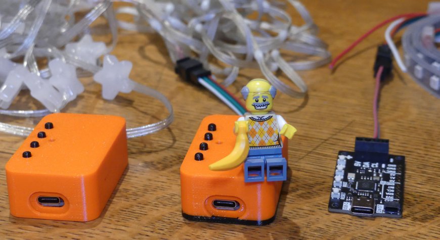 Different Algorithms Sort Christmas Lights