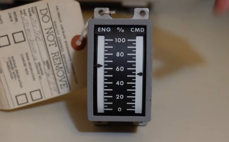 Apollo Lunar Module Thrust Meter Lives Again