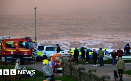 Two die and sea search for third person called off