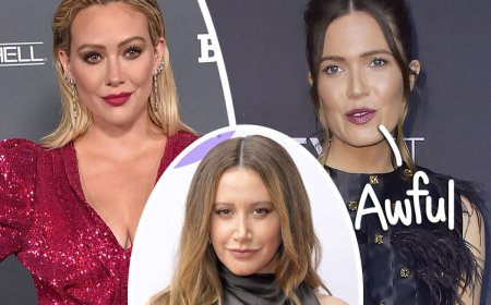 Hilary Duff & Mandy Moore 'Blindsided' By Ashley Tisdale Going Public With Mom Group Drama!