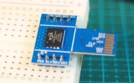 An SD Card of Your Own For Microcontroller Projects
