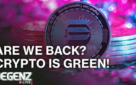 Are we back? Crypto is Green! Solana Intern goes rogue! Pump up 13%! Monero hits another ATH!