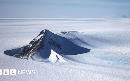 The landscape beneath Antarctica's icy surface revealed in unprecedented detail