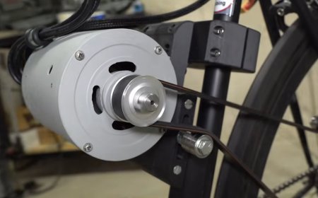 AC Motor Converted into DC eBike Powerplant
