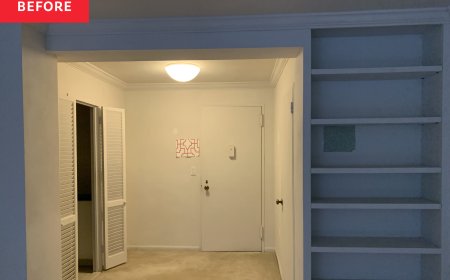 This NYC Living Room Had White Walls and No Details — Until It Went Bright Green