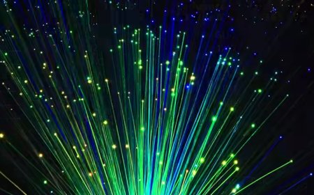 Fiber Optic Lamp Modified To Be Scarily Bright