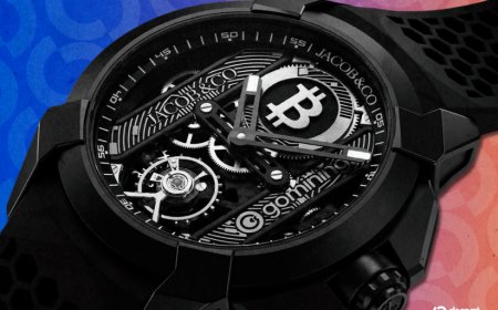 GoMining, Jacob &amp; Co. Debut $40K Luxury Bitcoin Watch Paired With 'Digital Miner'