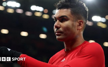 Midfielder Casemiro to leave Man Utd this summer