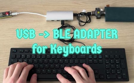 Wired to Wireless: ESP32 Gives Your USB Keyboard Bluetooth