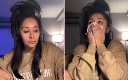 Snooki Breaks Down In Tears Revealing Doctors Found Cancerous Cells In Her Cervix & She May Have To Undergo A Hysterectomy: 'I'm Terrified'