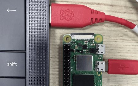 SSH over USB on a Raspberry Pi
