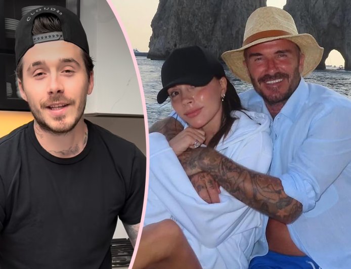 David & Victoria Beckham Reflect On 'Great Memories' With Son Brooklyn -- Days After His Shocking Comments About Family Feud!