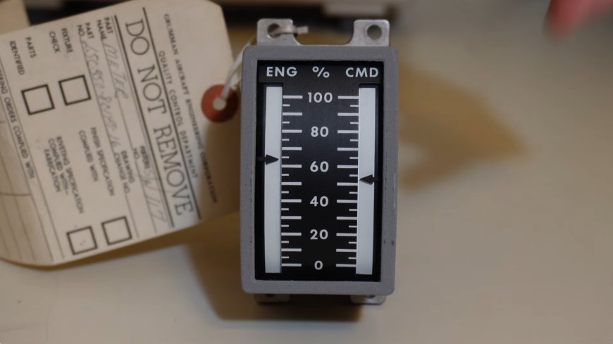 Apollo Lunar Module Thrust Meter Lives Again