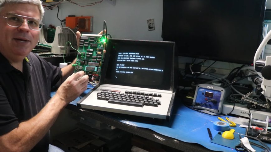 Zork Running on 4-Bit Intel Computer