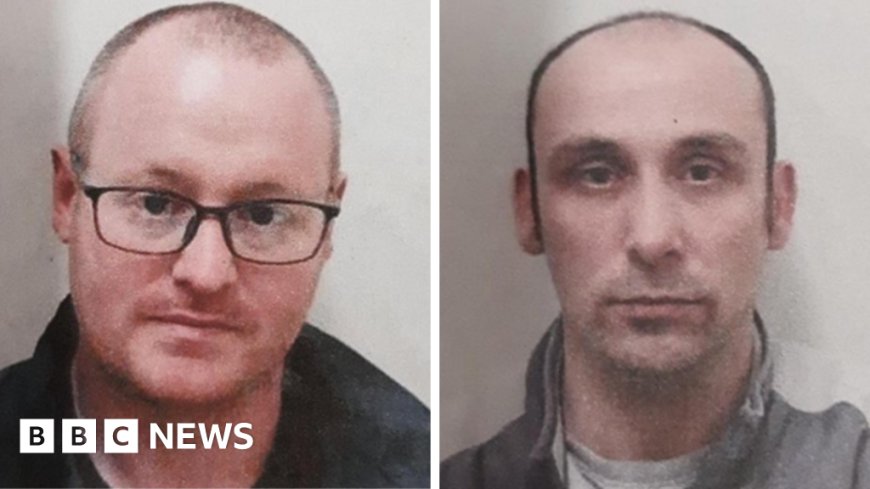 Murderer among two prisoners on run after absconding on New Year's Day